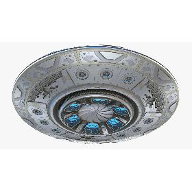 3D UFO Flying Saucer Alien Spaceship model